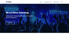 Desktop Screenshot of patrontechnology.com