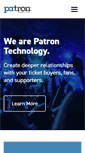 Mobile Screenshot of patrontechnology.com